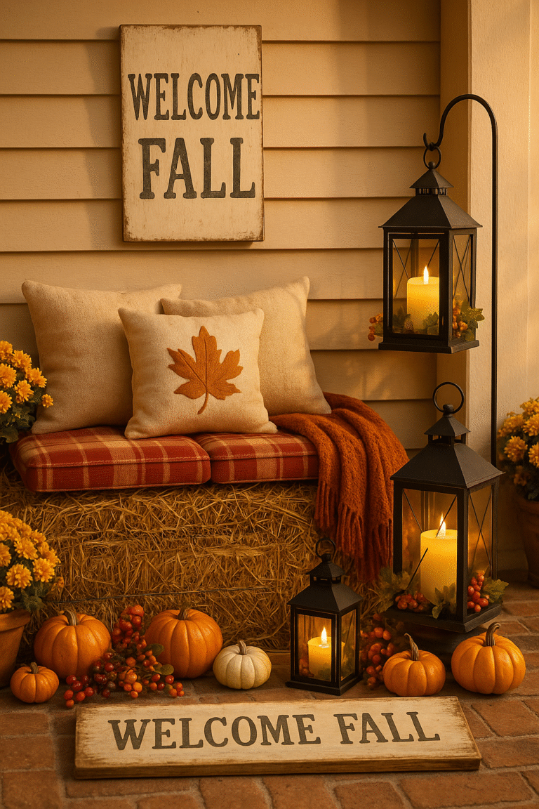 5 Fall Porch Decor DIYs to Create the Coziest Welcome