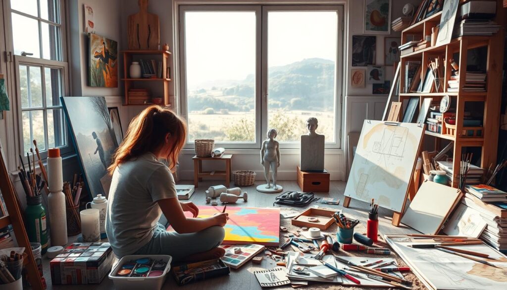 creative stress relief activities